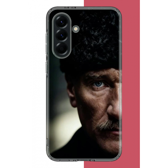 Samsung Galaxy A56 Uyumlu Atatürk4 UV Baskılı Silikon Kılıf