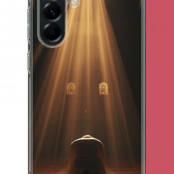 Samsung Galaxy A56 Uyumlu Huzur Dua UV Baskılı Silikon Kılıf