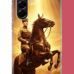 Samsung Galaxy A56 Uyumlu Atatürk5 UV Baskılı Silikon Kılıf