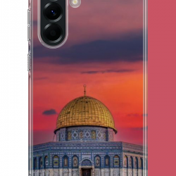 Samsung Galaxy A56 Uyumlu Kudüs4 UV Baskılı Silikon Kılıf