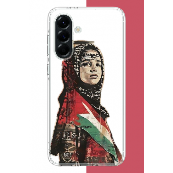 Samsung Galaxy A56 Uyumlu Filistin2 UV Baskılı Silikon Kılıf