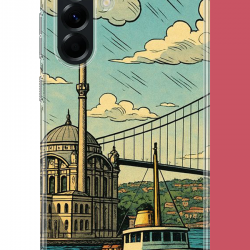 Samsung Galaxy A56 Uyumlu İstanbul UV Baskılı Silikon Kılıf