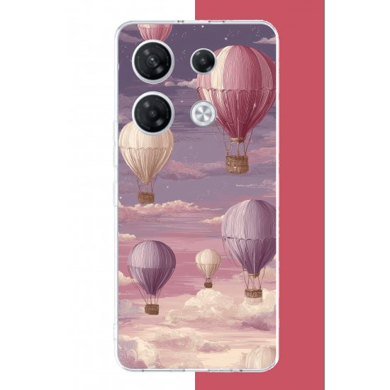 Infinix GT 20 PRO Uyumlu uçan balon UV Baskılı Silikon Kılıf