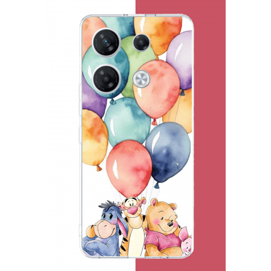 Infinix GT 20 PRO Uyumlu winnie the pooh.jpeg UV Baskılı Silikon Kılıf