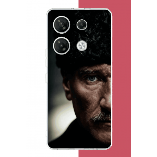 Infinix GT 20 PRO Uyumlu Atatürk4 UV Baskılı Silikon Kılıf
