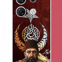 Infinix GT 20 PRO Uyumlu Abdulhamit UV Baskılı Silikon Kılıf