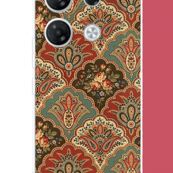 Infinix GT 20 PRO Uyumlu Çini Motif UV Baskılı Silikon Kılıf