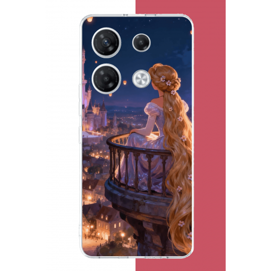 Infinix GT 20 PRO Uyumlu Rapunzel UV Baskılı Silikon Kılıf