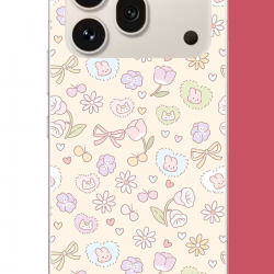 Honor 600 PRO Uyumlu lale fiyonklu pattern UV Baskılı Silikon Kılıf