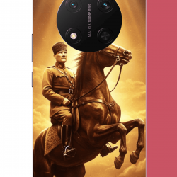 Honor X9C Uyumlu Atatürk5 UV Baskılı Silikon Kılıf