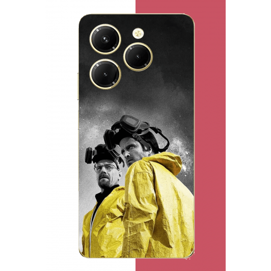Infinix Hot 40-40 PRO Uyumlu breaking bad1 UV Baskılı Silikon Kılıf