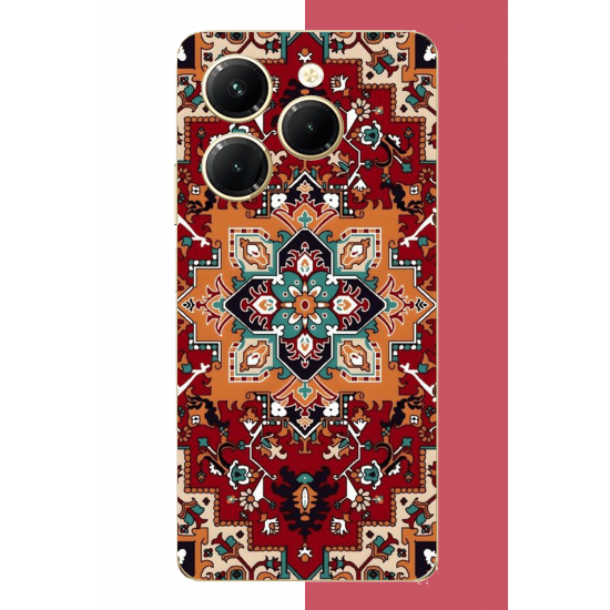 Infinix Hot 40-40 PRO Uyumlu Halı1 UV Baskılı Silikon Kılıf