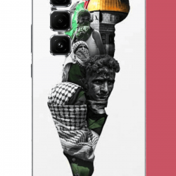 Infinix Hot 50 PRO PLUS+ Uyumlu filistin harita UV Baskılı Silikon Kılıf