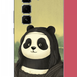 Infinix Hot 50 PRO PLUS+ Uyumlu kawaii monapanda UV Baskılı Silikon Kılıf