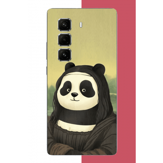 Infinix Hot 50 PRO PLUS+ Uyumlu kawaii monapanda UV Baskılı Silikon Kılıf
