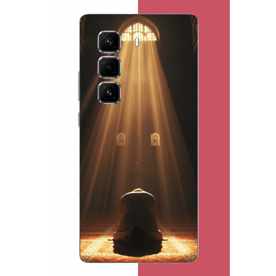 Infinix Hot 50 PRO PLUS+ Uyumlu Huzur Dua UV Baskılı Silikon Kılıf
