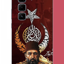 Infinix Hot 50 PRO PLUS+ Uyumlu Abdulhamit UV Baskılı Silikon Kılıf