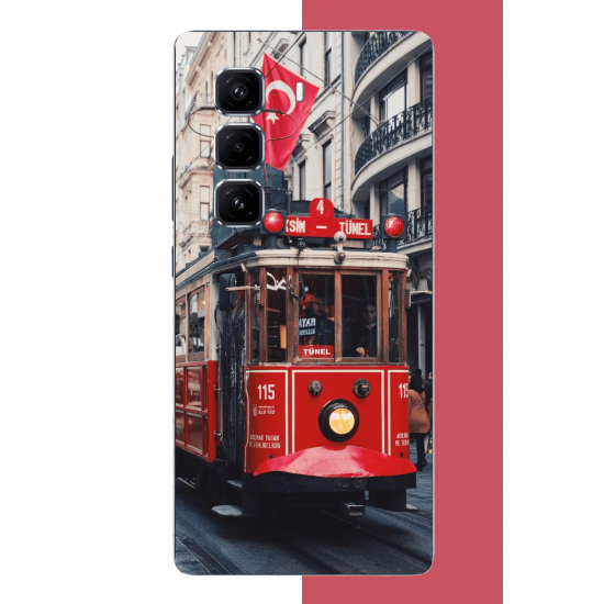 Infinix Hot 50 PRO PLUS+ Uyumlu Taksim1 UV Baskılı Silikon Kılıf