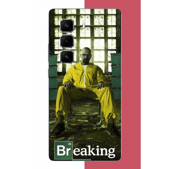 Infinix Hot 50 PRO PLUS+ Uyumlu breaking bad UV Baskılı Silikon Kılıf