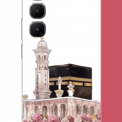 Infinix Hot 60 Pro Uyumlu çiçekli kabe.jpeg UV Baskılı Silikon Kılıf