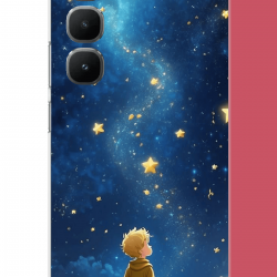 Infinix Hot 60 Pro Uyumlu küçük prens2 UV Baskılı Silikon Kılıf