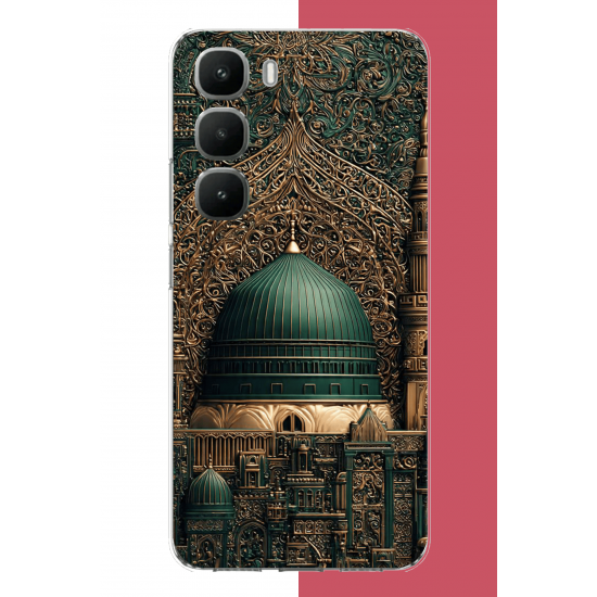 Infinix Hot 60 Pro Uyumlu Kudüs2 UV Baskılı Silikon Kılıf