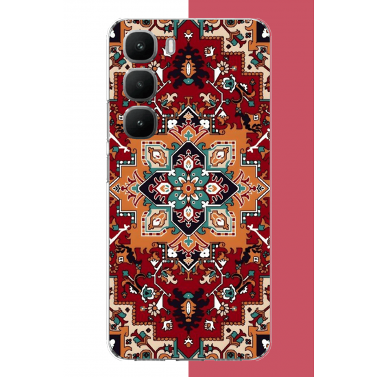 Infinix Hot 60 Pro Uyumlu Halı1 UV Baskılı Silikon Kılıf