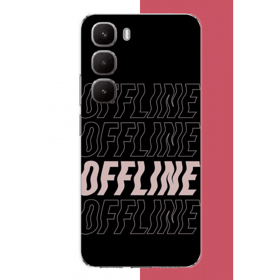 Infinix Hot 60 Pro Uyumlu offline mod UV Baskılı Silikon Kılıf