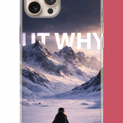 iPhone 16 PRO Uyumlu Nihilist Penguen UV Baskılı Silikon Kılıf