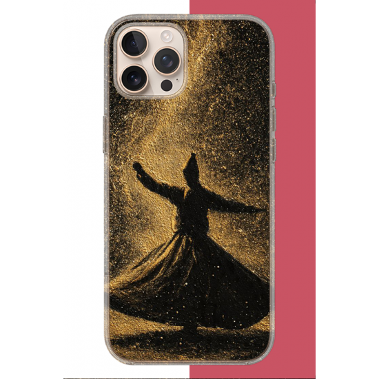 iPhone 16 PRO Uyumlu Semazen UV Baskılı Silikon Kılıf