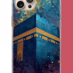 iPhone 16 PRO Uyumlu Kabe1 UV Baskılı Silikon Kılıf