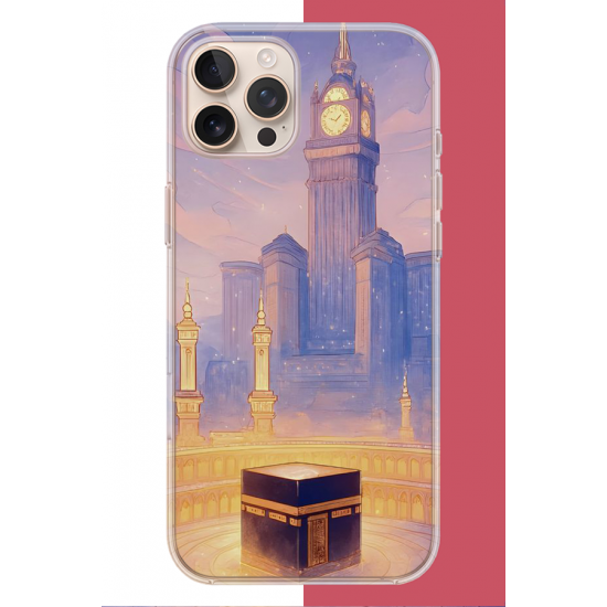 iPhone 16 PRO Uyumlu Kabe3 UV Baskılı Silikon Kılıf
