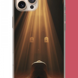 iPhone 16 PRO Uyumlu Huzur Dua UV Baskılı Silikon Kılıf
