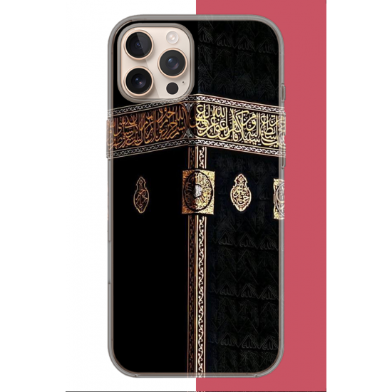 iPhone 16 PRO Uyumlu Kabe4 UV Baskılı Silikon Kılıf