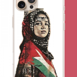 iPhone 16 PRO Uyumlu Filistin2 UV Baskılı Silikon Kılıf