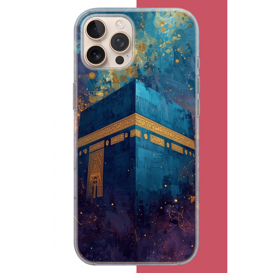 iPhone 16 PRO MAX Uyumlu Kabe1 UV Baskılı Silikon Kılıf