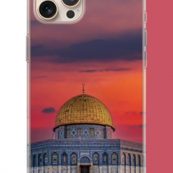 iPhone 16 PRO MAX Uyumlu Kudüs4 UV Baskılı Silikon Kılıf