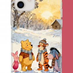 iPhone 11 Uyumlu Winnie The Pooh2 UV Baskılı Silikon Kılıf