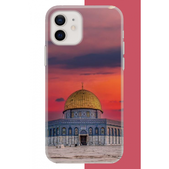 iPhone 11 Uyumlu Kudüs4 UV Baskılı Silikon Kılıf