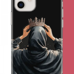 iPhone 11 Uyumlu Taç UV Baskılı Silikon Kılıf