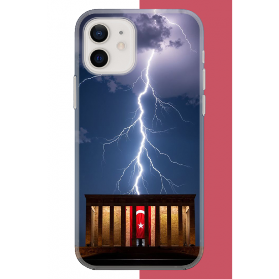 iPhone 11 Uyumlu Anıtkabir UV Baskılı Silikon Kılıf