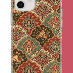 iPhone 11 Uyumlu Çini Motif UV Baskılı Silikon Kılıf