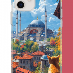 iPhone 11 Uyumlu Ayasofya1 UV Baskılı Silikon Kılıf