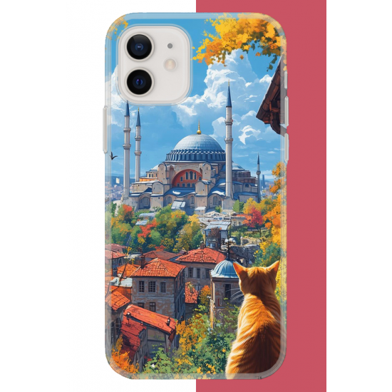 iPhone 11 Uyumlu Ayasofya1 UV Baskılı Silikon Kılıf