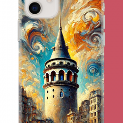 iPhone 11 Uyumlu Galata UV Baskılı Silikon Kılıf