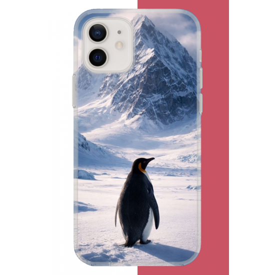 iPhone 11 Uyumlu nihilist Penguen2 UV Baskılı Silikon Kılıf