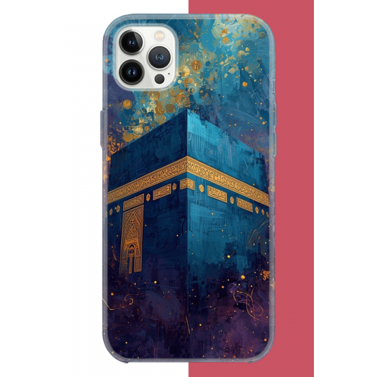 iPhone 12-12 PRO Uyumlu Kabe1 UV Baskılı Silikon Kılıf