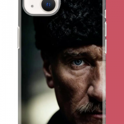 iPhone 13-14 Uyumlu Atatürk4 UV Baskılı Silikon Kılıf