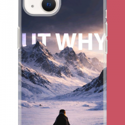 iPhone 13-14 Uyumlu Nihilist Penguen UV Baskılı Silikon Kılıf