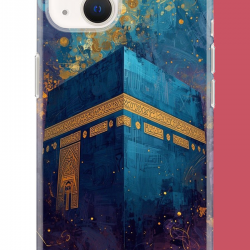 iPhone 13-14 Uyumlu Kabe1 UV Baskılı Silikon Kılıf